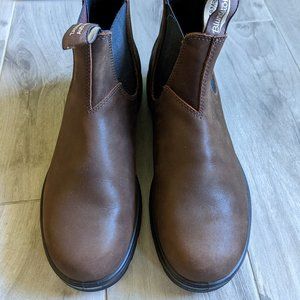 Blundstone 1609 Boot Unisex Antique Brown Leather Chelsea Classic 550 US Mens 11